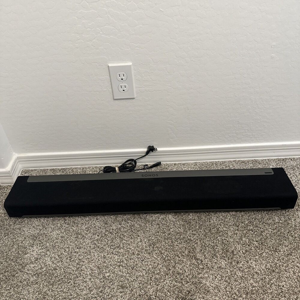 Sonos PLAYBAR Home Theater Soundbar W/ Cord & Optical Cable TESTED WORKS